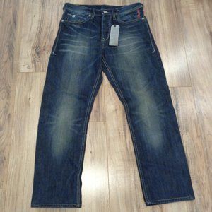 Blend Size 30W 29L REGULAR FIT Blue Cotton New Button Fly Men's Jeans